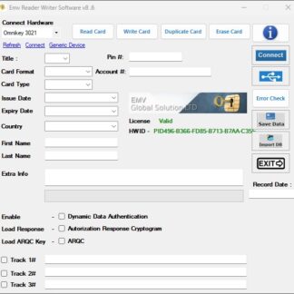 EMV Reader/Writer v8.6 ( EMV Software)